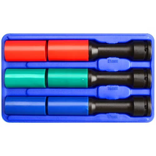 Hjulmutterhylssats 1/2" mm BONDTOOLS BT126