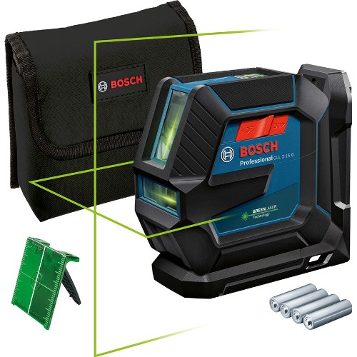 Korslaser BOSCH GLL 2-15 G + LB10