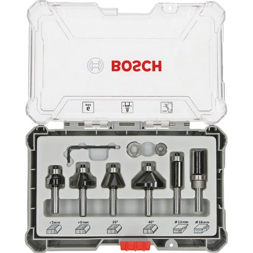 Frässats BOSCH HM 6 delar