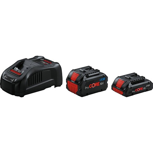 Laddare- och batteripaket BOSCH ProCore 2x18 V 4,0/5,5 Ah Li-Ion
