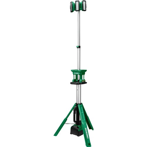 Arbetsbelysning HIKOKI UB 18DG 18 V med stativ utan batteri