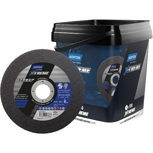Kapskiva NORTON X-Treme Inox Typ 41 100-pack