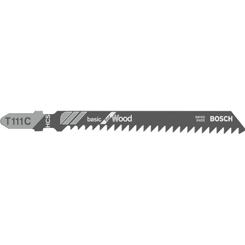 Sticksågblad BOSCH T 111 C Trä