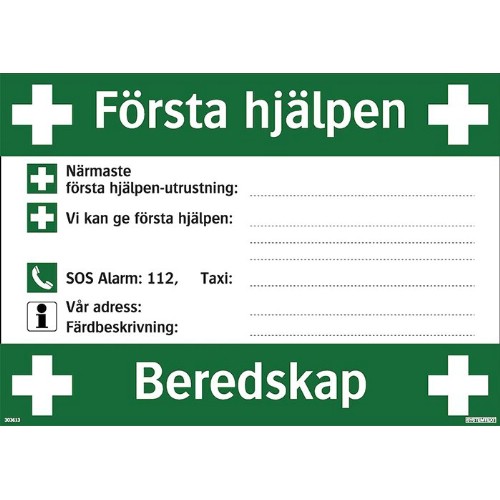 Skylt beredskap